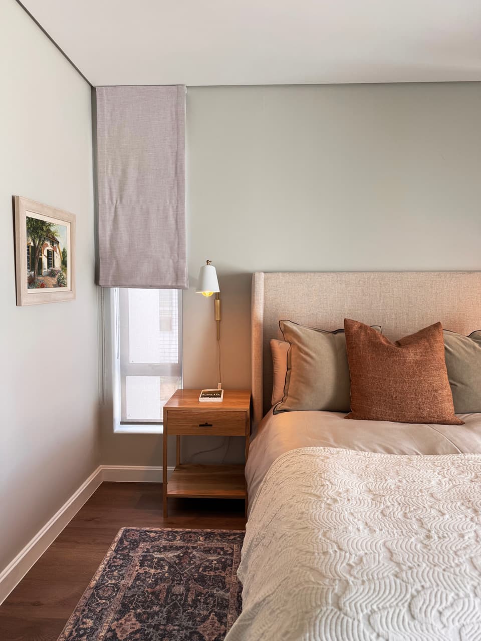 Constantia — the main bedroom in morning light