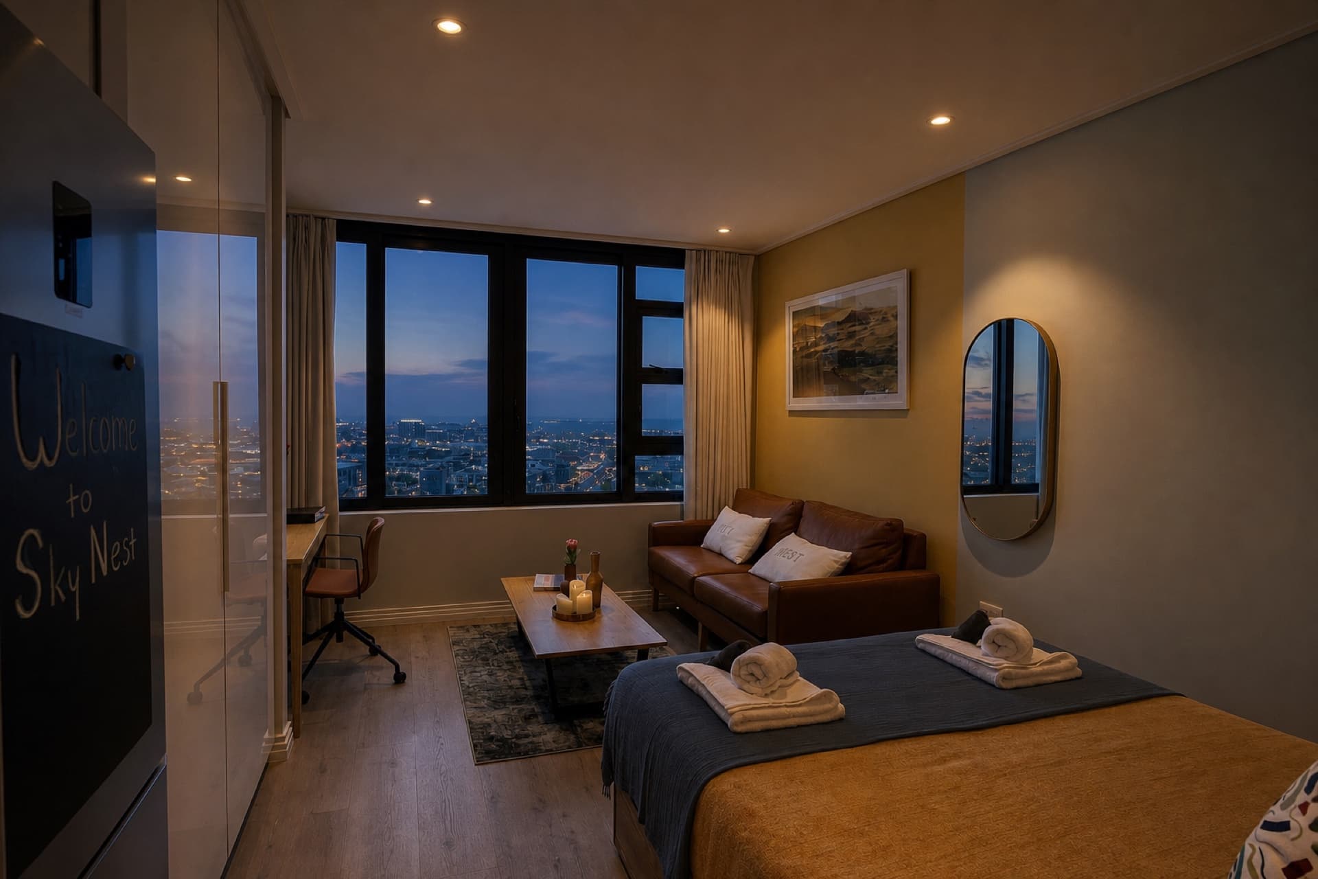 Skynest Airbnb — interior 3.1
