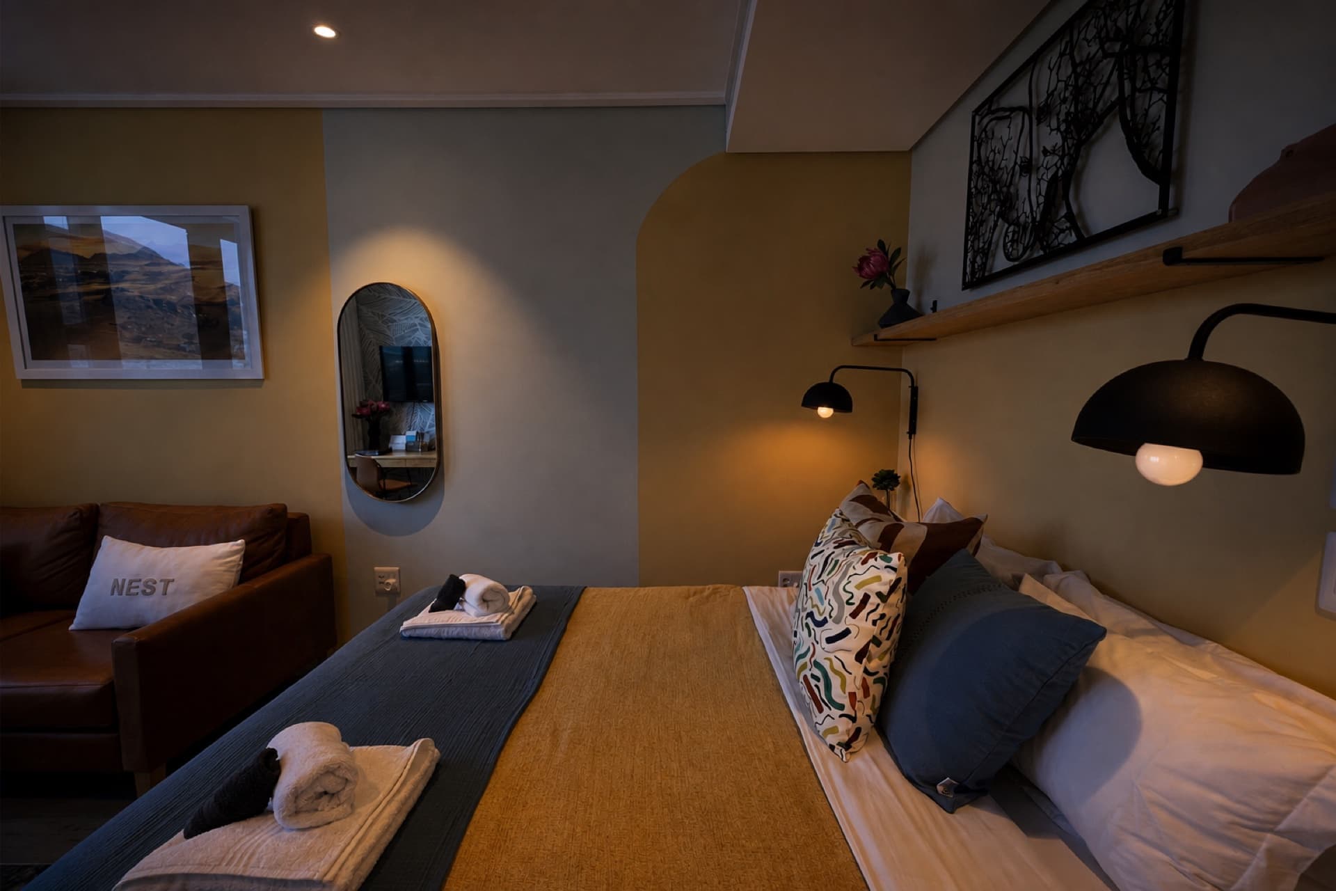 Skynest Airbnb — interior 7.1